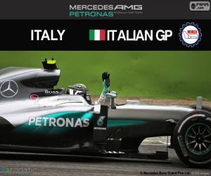 Puzzle Nico Rosberg, ιταλικό Grand Prix 2016
